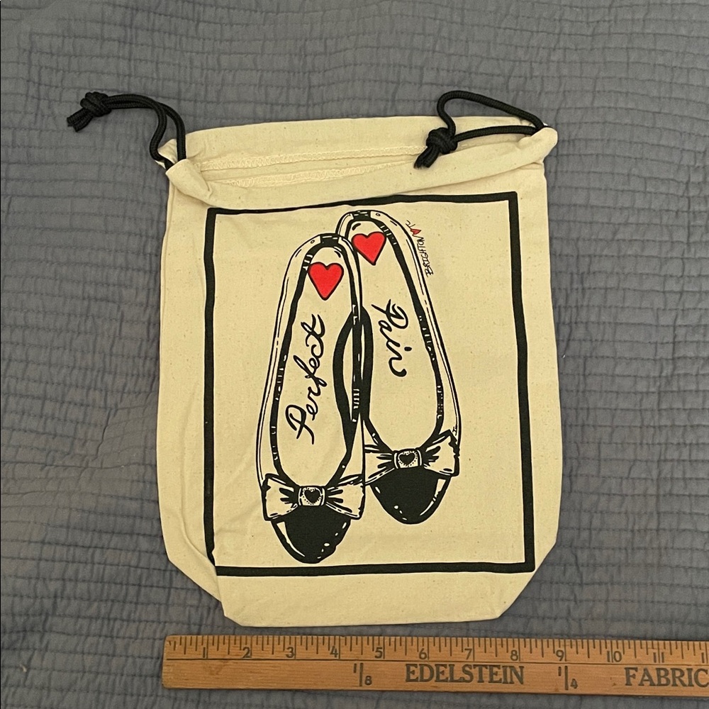 Brighton Tote Bags with Red and Black Accents - Picture 4 of 12